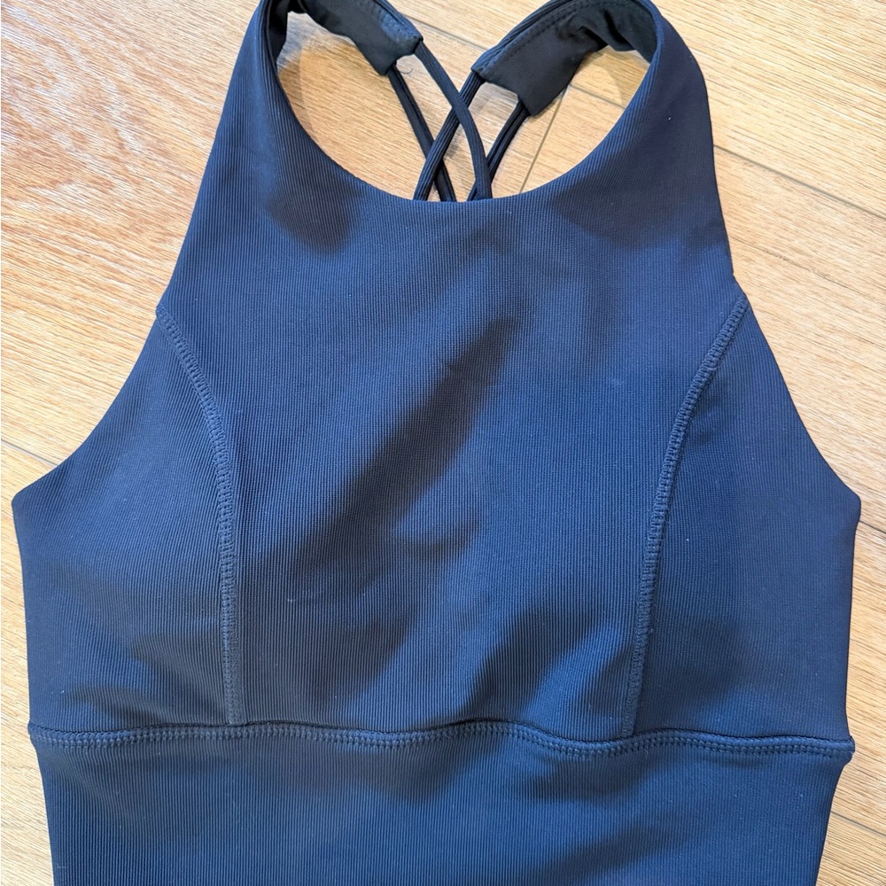 ⭐️4 for $20 Kyodan Navy High-Neck Strappy Workout Tank